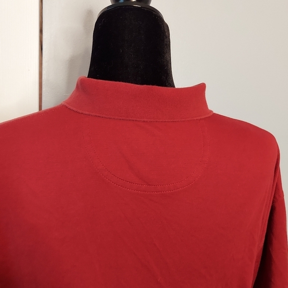 Greg Norman Play Dry Polo Shirt Shark Size Large - Picture 5 of 12